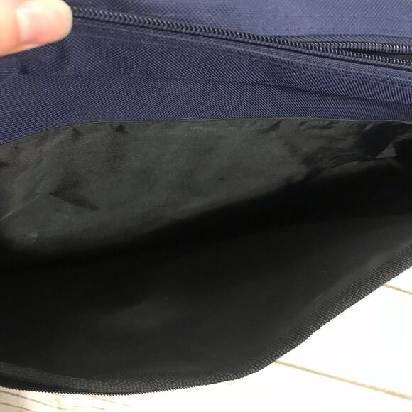 Leeds Laptop Work Bag Blue Travel Commute 33 - Picture 5 of 16